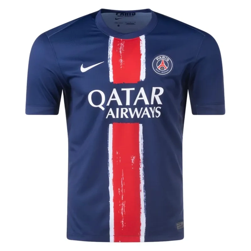 0ab3425706 24-25 PSG Saint-Germain Home Soccer Jersey Fan Version - Image 1