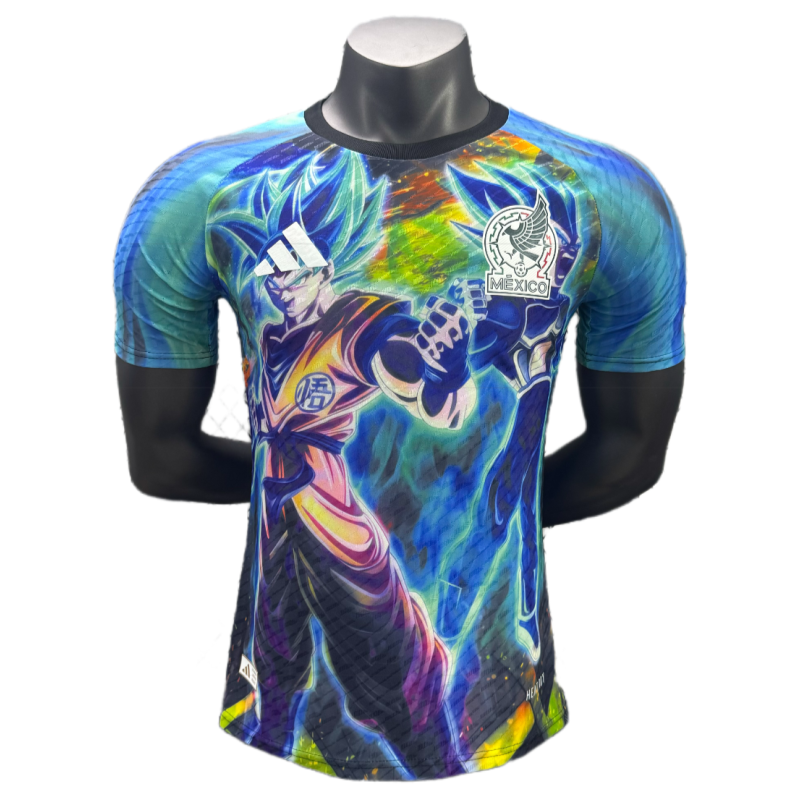 2025-07-08103805060 Mexico Dragon Ball Special Edition Football Shirt Player Edition 25-26 - Image 1