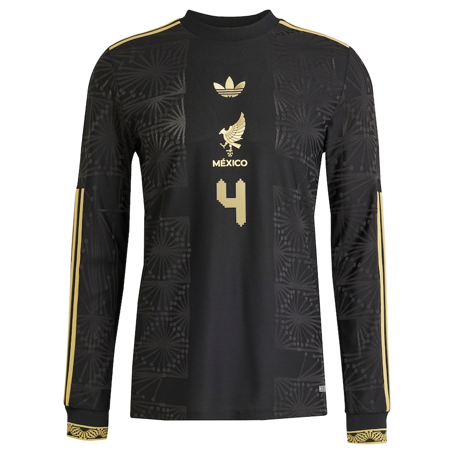 20250319221008 Mexico Shirt Soccer Third Jersey Long Sleeve Player Version 2025 - Image 1