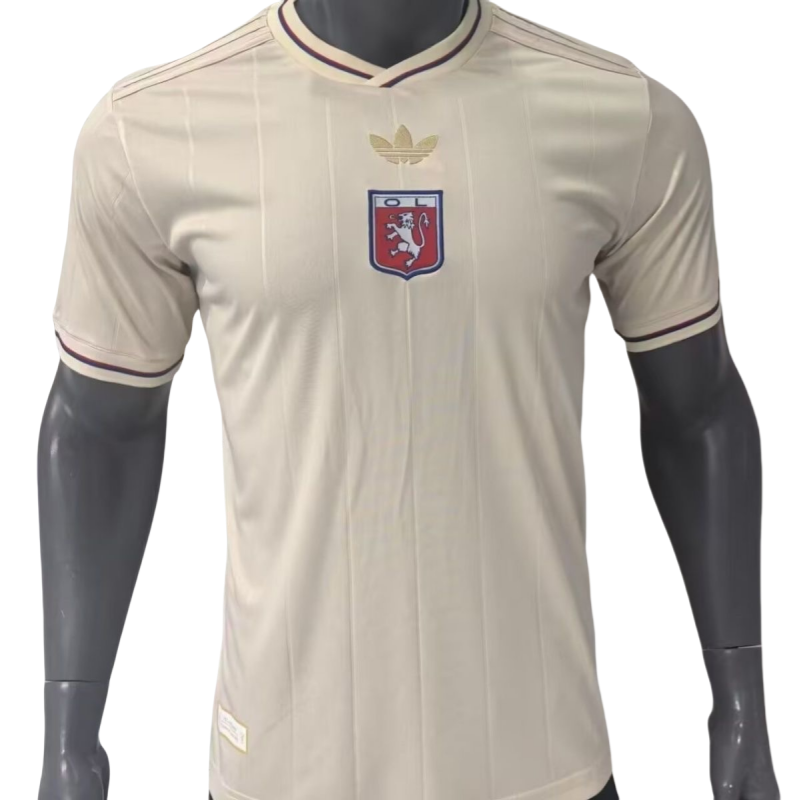 20250518210818 25-26 Lyon Anniversary Edition Football Shirt - Image 1