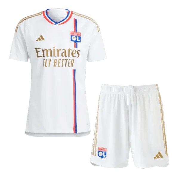 Olympique Lyonnais Home Kit Jersey+Shorts 2023/24