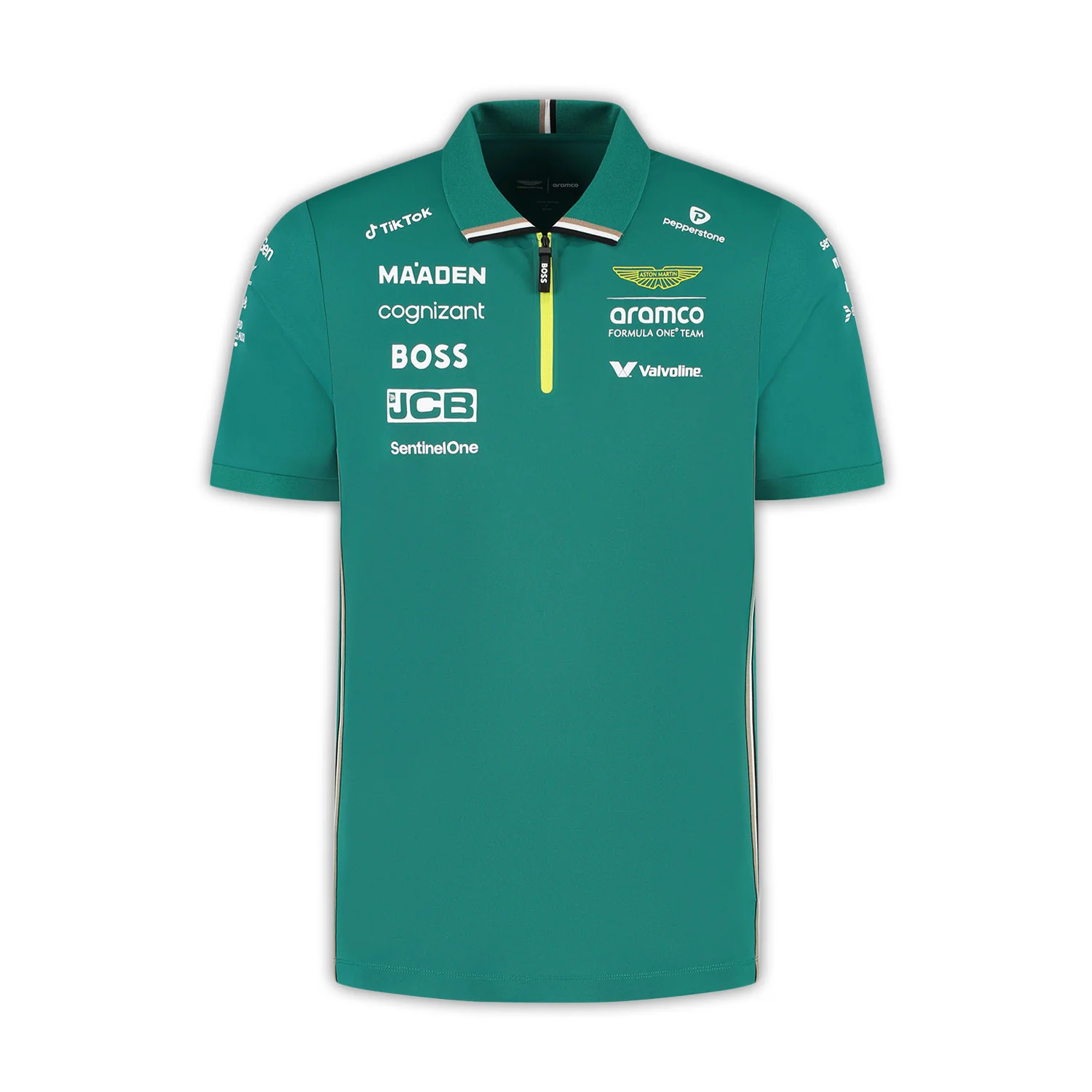 2e076cbd95 Aston Martin F1 2025 Team Polo Shirt - Image 1
