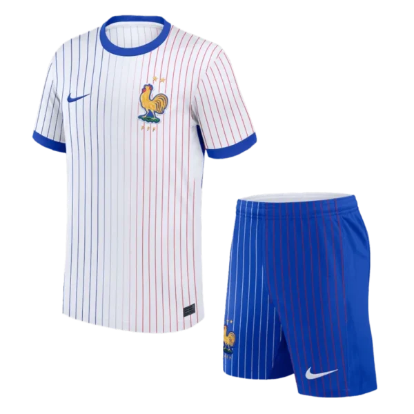 2024 France Away Kit(Jersey+Shorts) Euro