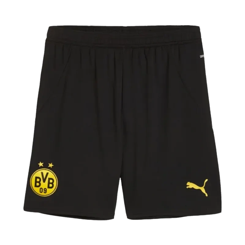 5988bd75ba 24-25 Borussia Dortmund Home Soccer Shorts - Image 1