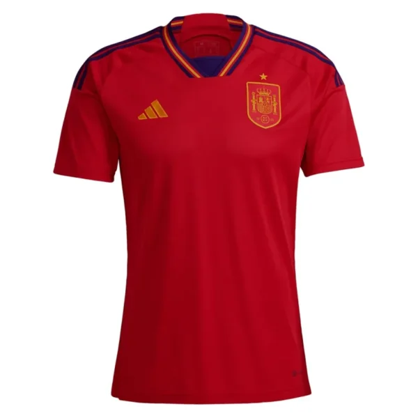 Spain Homw Soccer Jersey Replica World Cup 2022