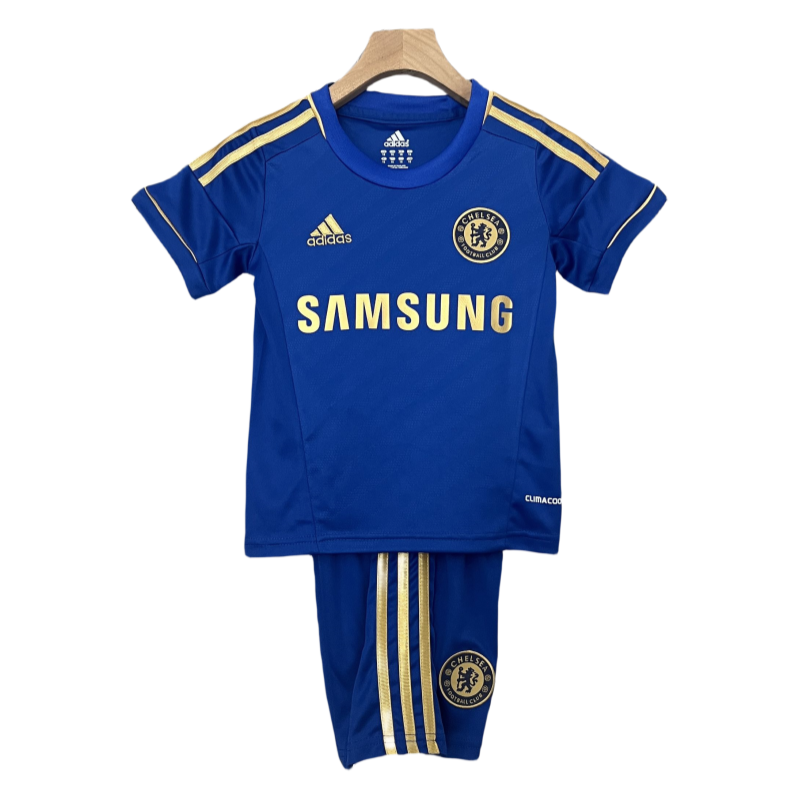 629f9bf3e3 Chelsea Home Retro Kid Kits Children Sets Jerseys 12-13 - Image 1