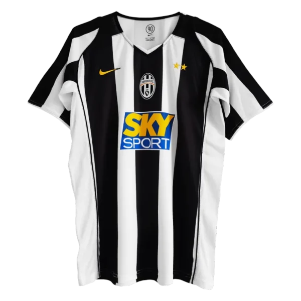 2004-05   Juventus Retro Jersey Home