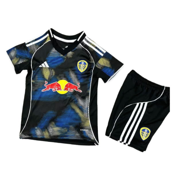 Leeds United Third Away Kids football Shirt Kit 2025-26 Fan version