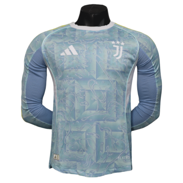 Juventus Away Jersey Football Shirt Long Sleeve Player Version 25-26