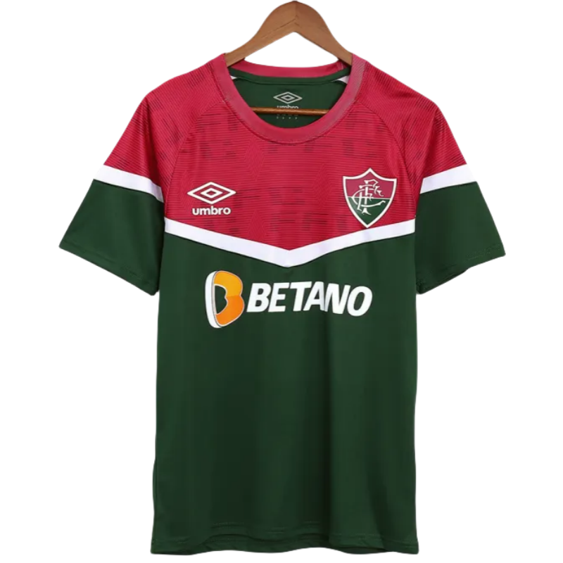 80c84d6eee Fluminense FC 2023/24 Pre-Match Jersey Red&Green Replica - Image 1