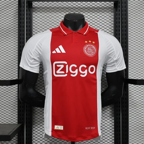 24-25 Ajax Home Soccer Jersey Player Version