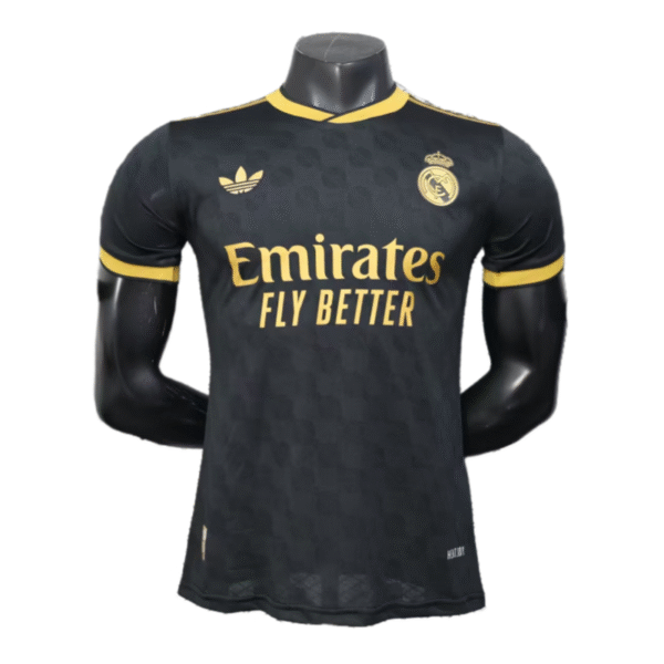Real Madrid black Special Edition Football Shirt 25-26 Player Edition