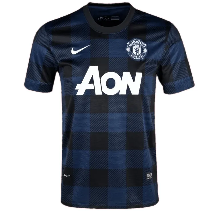 915f410098 13-14 Manchester United Retro Jersey Away - Image 1