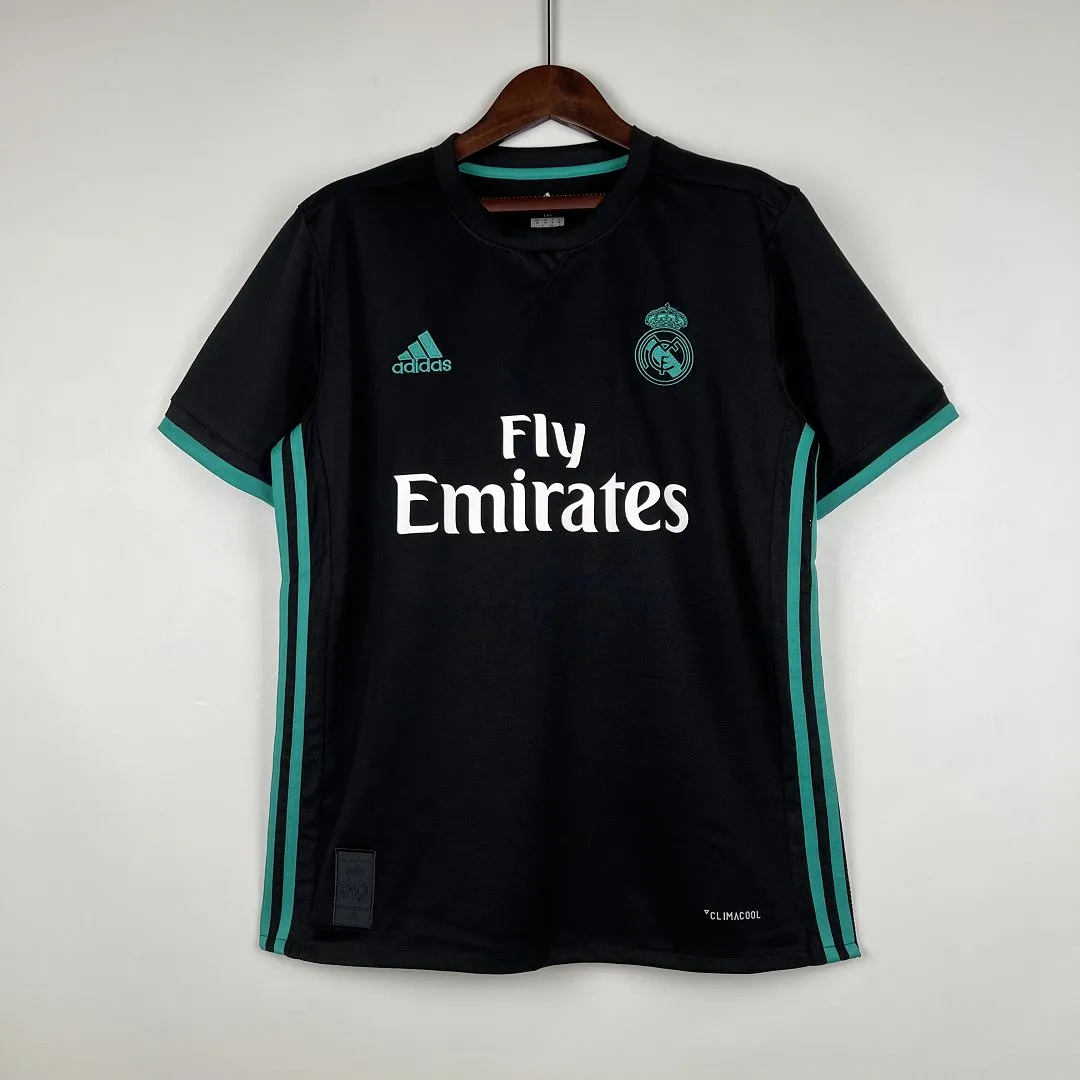 9bc1224ff8 2017/18 Real Madrid Retro Away Jersey - Image 1