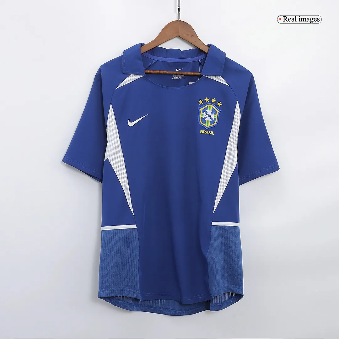 9e0299c8b2 Brazil Retro Jersey Away World Cup 2002 - Image 1