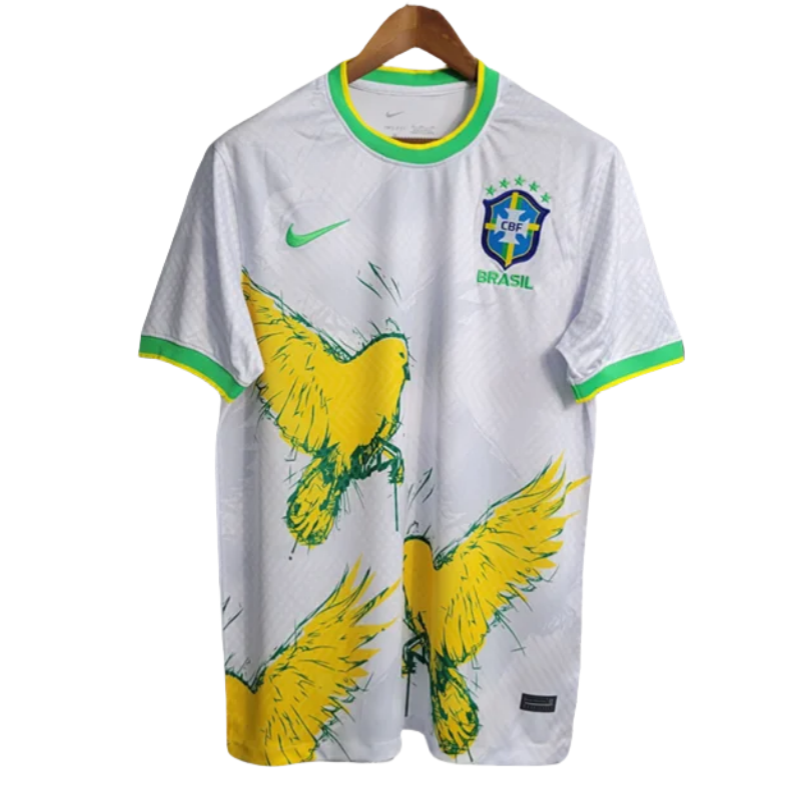 9e786acaf1 2024-25 Brazil White Pigeon Special Edition Kit Football - Image 1