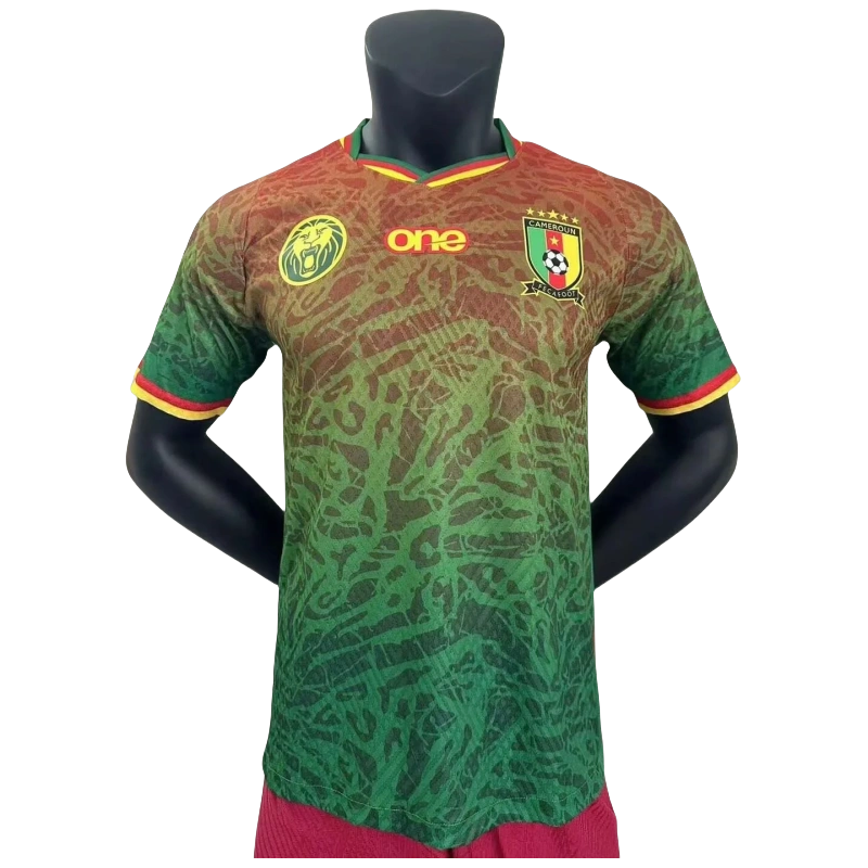AAA-240-99-41 2024 Player Version Cameroon Home Football Shirt - Image 1