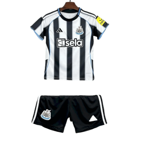 Newcastle United Home Kids Kit Football Jersey 2025-26