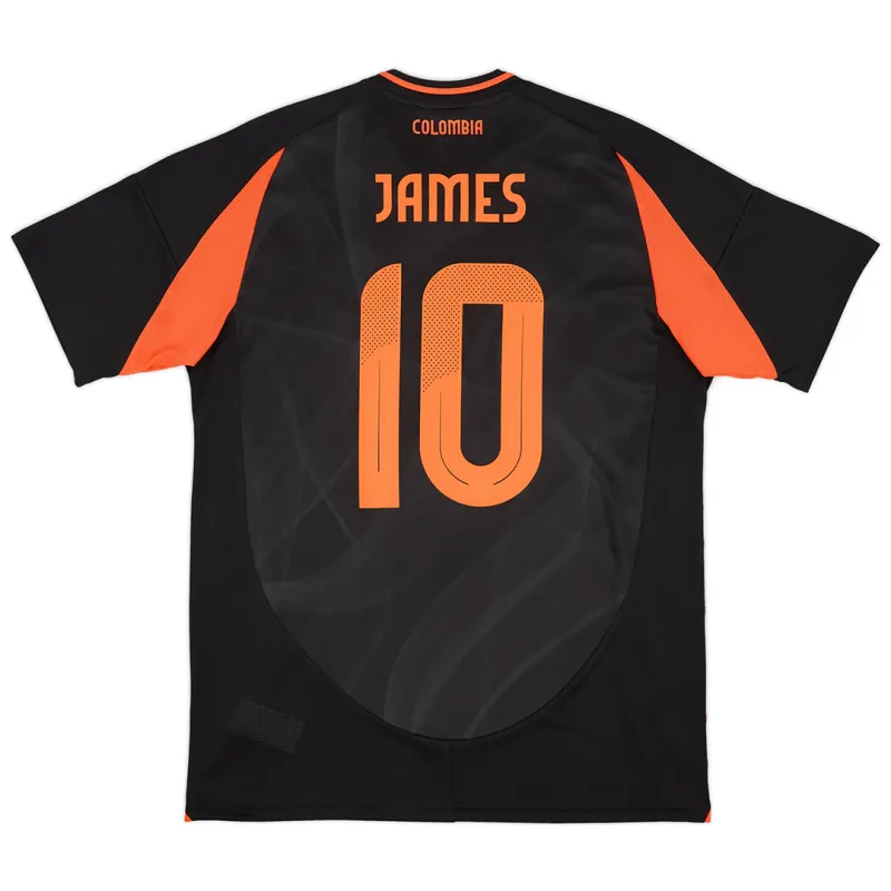 ae0aa50a20 Colombia Nation Away James #10 L.Díaz #7 Football Jersey Copa America 2024 - Image 1