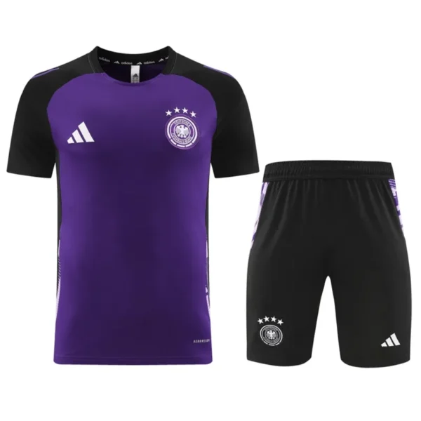 2024 Germany Euro Purple Training Kit Jersey+Shorts