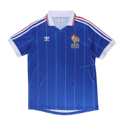 1982 France Rertro Jersey Home World Cup