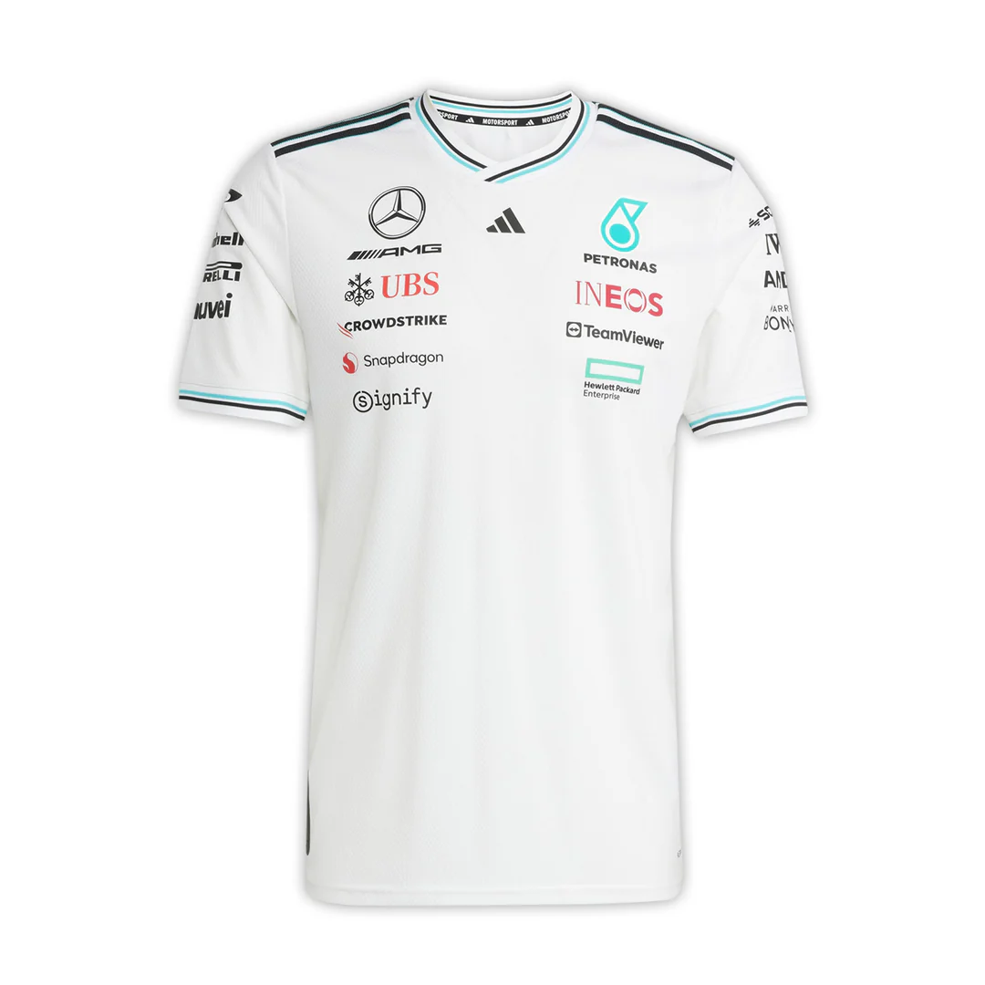 d264077a7f Mercedes-AMG Petronas F1 2025 Authentic Driver T-Shirt - Image 1