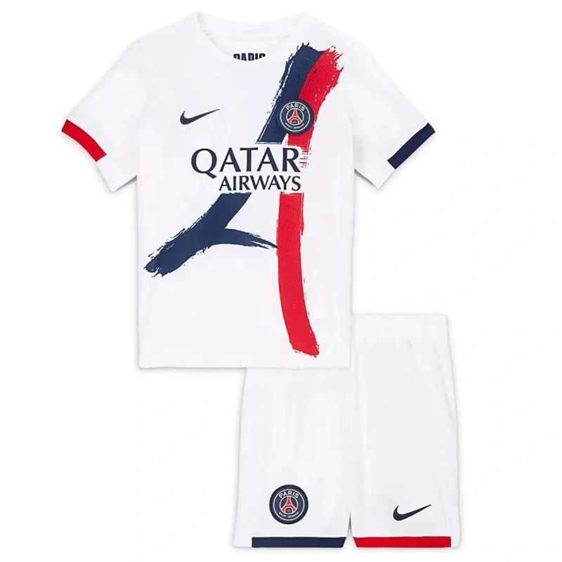 f1892eeb11 24-25-26 PSG Saint-Germain Away Soccer Kids Kit Jersey+Shorts - Image 1