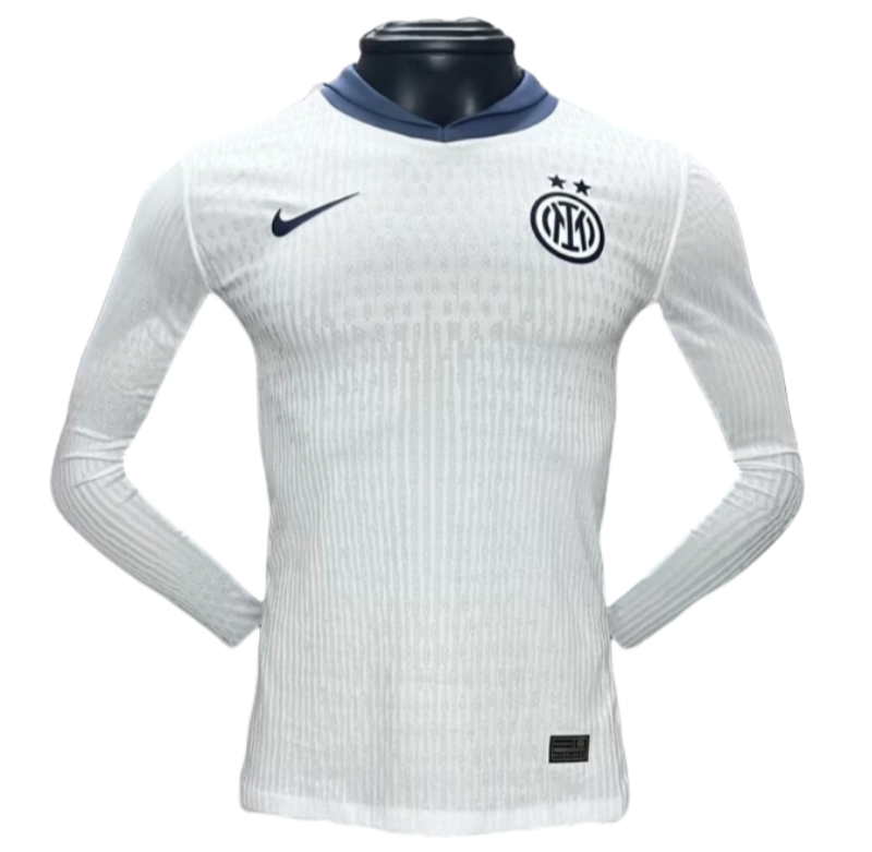 f52958f2e2 24-25 Inter Milan Away Long Sleeve Kit Player Version Shirt Soccer Jersey - Image 1