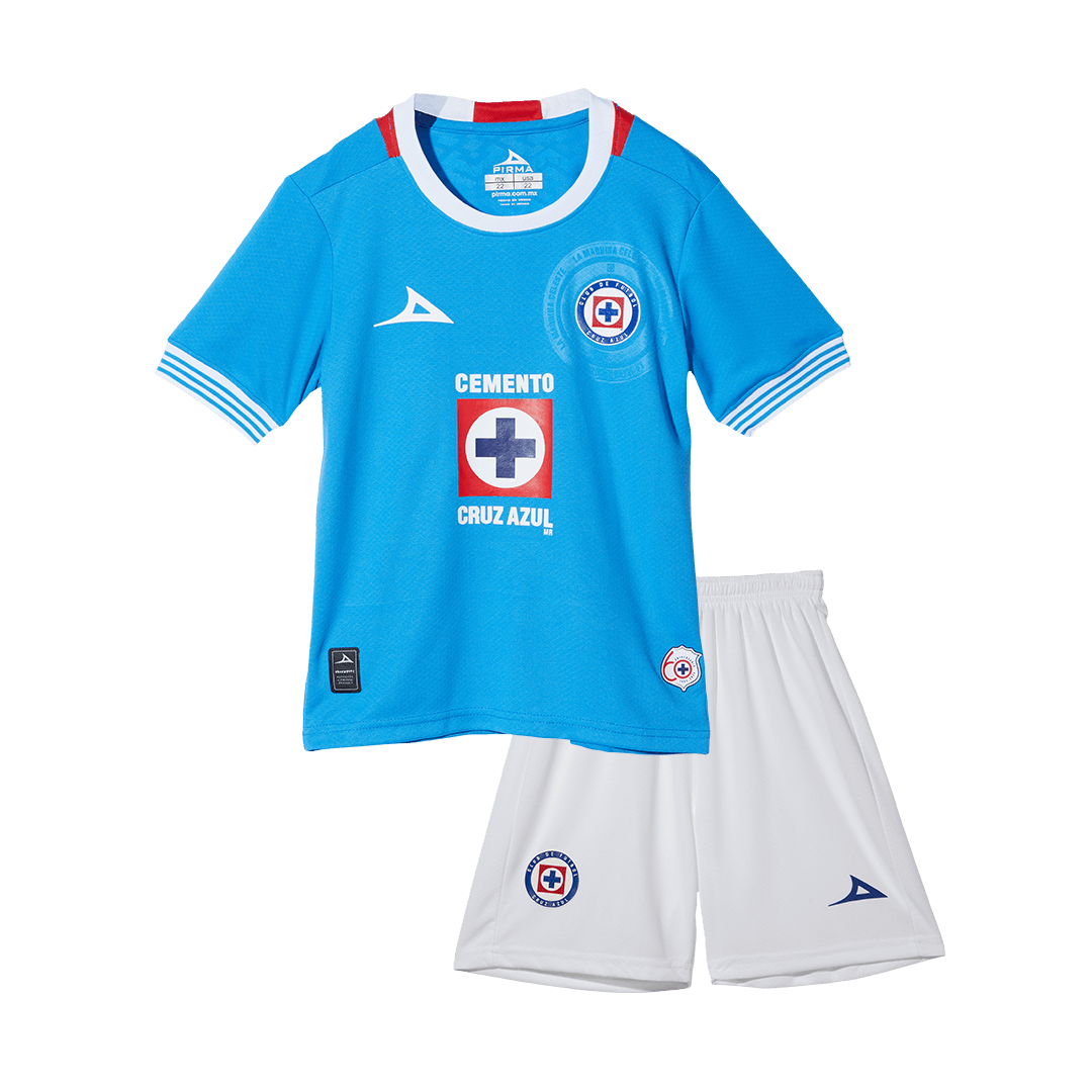 fce244b994 Kids Cruz Azul Home Soccer Kits 2024-25 - Image 1