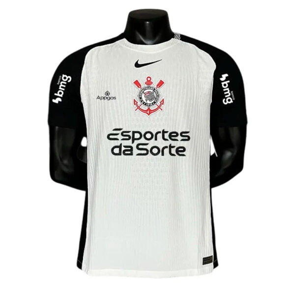 TIMÃO 2025/26 Home - Com Patrocínio - Player Version - Tamanho G (L) - Mens