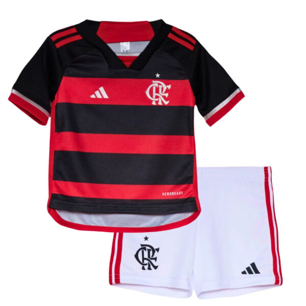 Flamengo 2024 Home Infantile Kit - Official Adidas