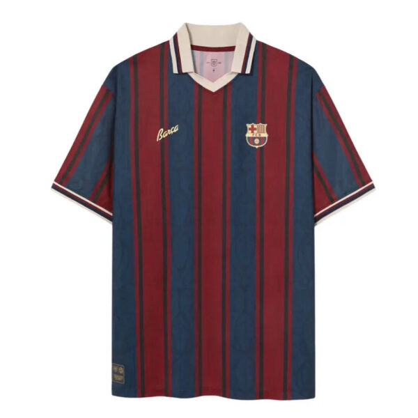 Camisa Barcelona Modernist Polo Retrô 125º Aniversário - Masculina