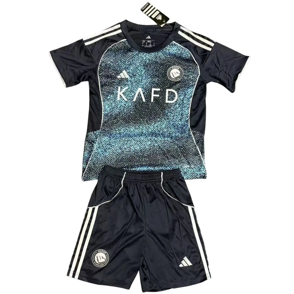 ConjuntoInfantilAlNassr2026_2-10.jpg Al-Nassr 2025/26 Away - Fan Kit - Kids - Image 1