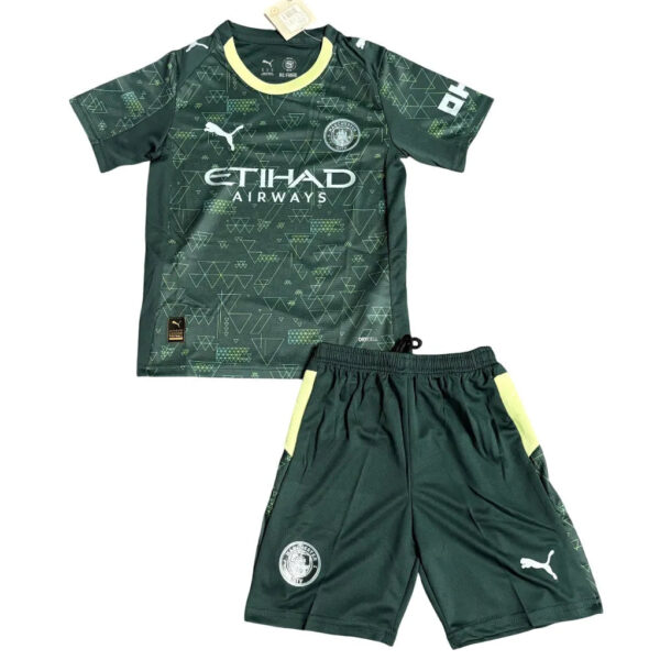 Manchester City 2025/26 Fourth - Fan Kit - Kids