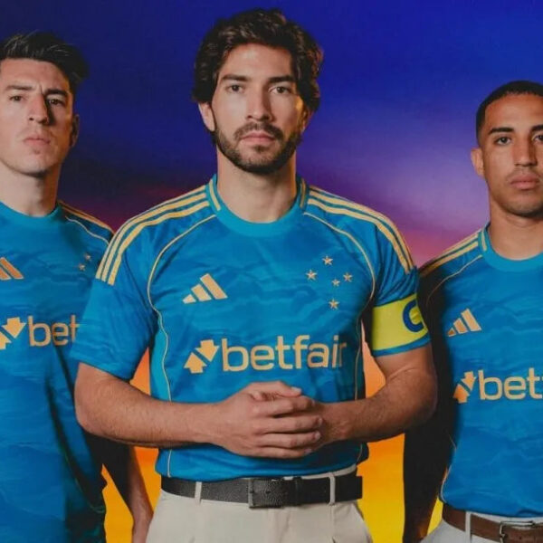 Jersey Cruzeiro 2025 Third - Kit Fan Kids