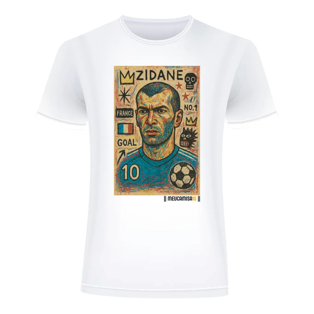 MEUCAMISA10_ZIZOU_2.jpg T-Shirt MC10 Copa Zizou 100% Algodão 30.1 - Image 1