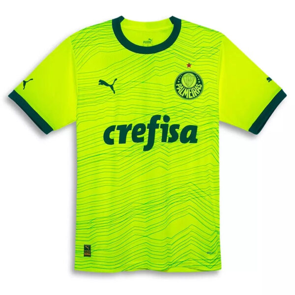 Palmeiras 2023/24 Third Verde-Limão - Mens