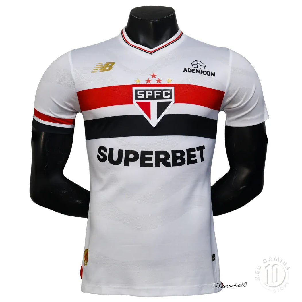 SPFC_2025_Jogador_2-3.jpg São Paulo 2025 Home Jersey - Com Patrocínio - Player Version - - Mens - Image 1