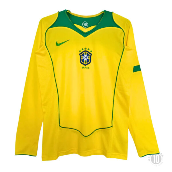 Brazil 2004 Home Total 90 - Manga Longa