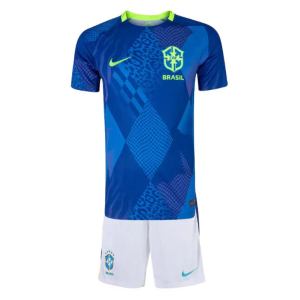 National Team Brazil 2025 Away - Kit - Kids - Tamanho 30 (13-14 Anos)