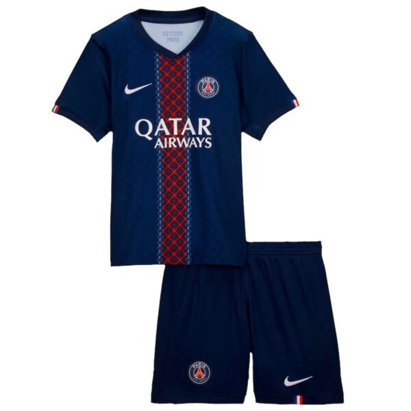 PSG Paris Saint Germain 2025/26 Home - Kit - Kids - Tamanho 22 (6-7 Anos)